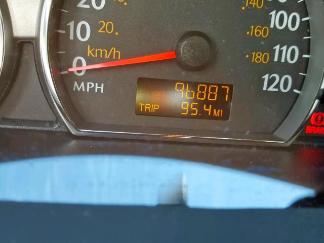 1G8AZ52F95Z155619 - 2005 SATURN ION LEVEL GRAY photo 8