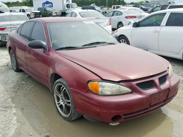 1G2NE52F34M549071 - 2004 PONTIAC GRAND AM S RED photo 1