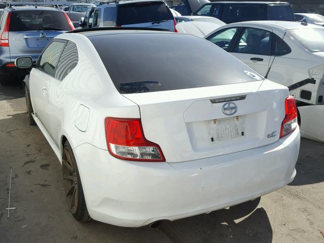 JTKJF5C74D3050776 - 2013 TOYOTA SCION TC თეთრი ფოტო 3