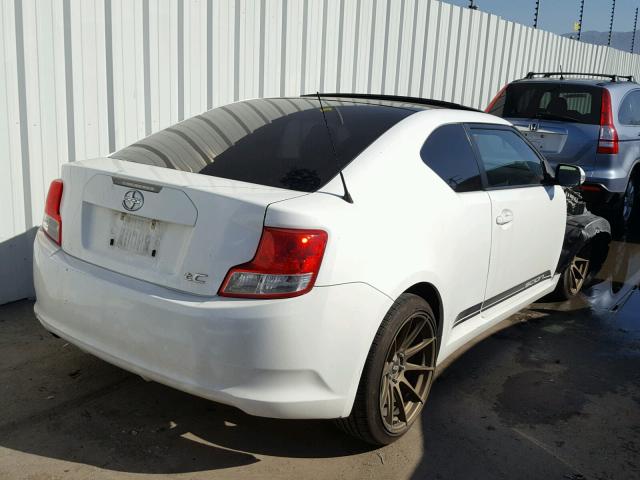 JTKJF5C74D3050776 - 2013 TOYOTA SCION TC თეთრი ფოტო 4