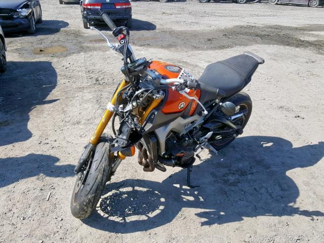 JYARN33E3EA001920 - 2014 YAMAHA FZ09 ORANGE photo 2