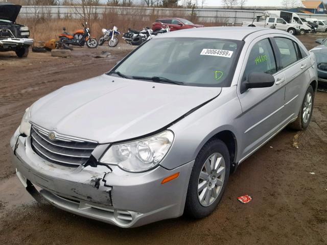 1C3CC4FB7AN169364 - 2010 CHRYSLER SEBRING TO SILVER photo 2