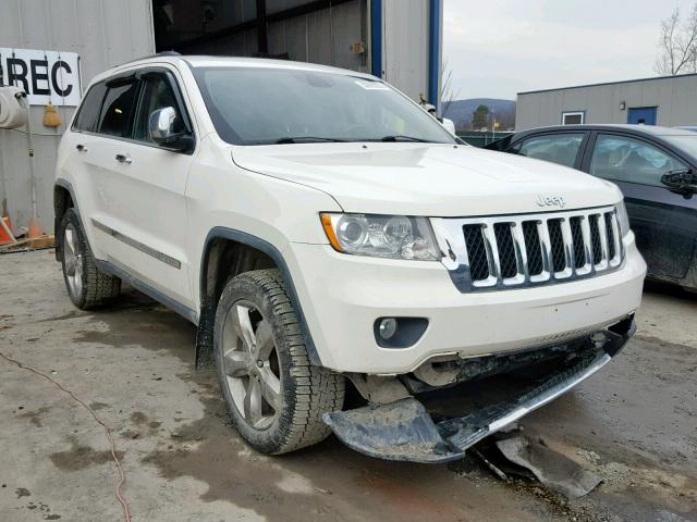 1J4RR6GTXBC536188 - 2011 JEEP GRAND CHER WHITE photo 1