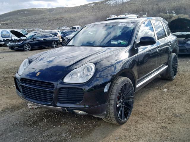 WP1AC29P65LA90847 - 2005 PORSCHE CAYENNE TU BLACK photo 2