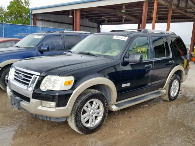 1FMEU64EX6UA43826 - 2006 FORD EXPLORER E BLACK photo 2