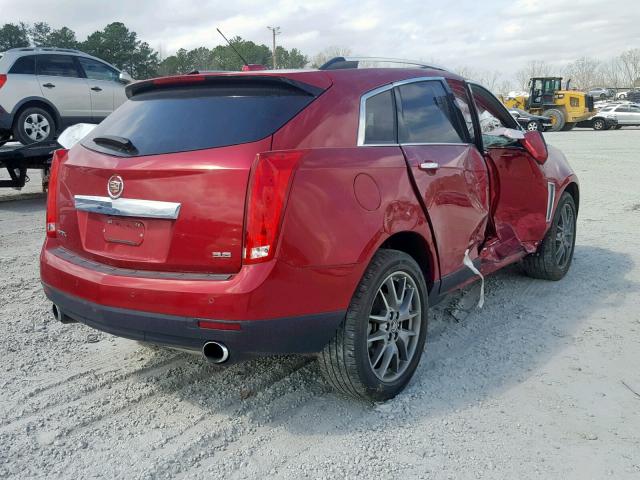 3GYFNCE35FS599540 - 2015 CADILLAC SRX PERFOR RED photo 4