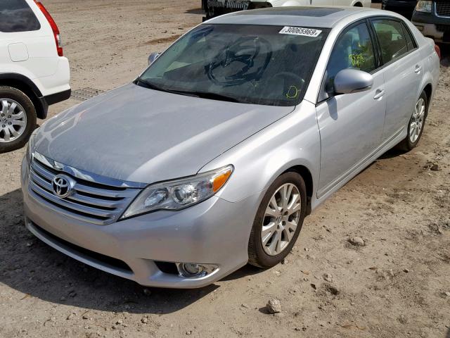 4T1BK3DBXBU413857 - 2011 TOYOTA AVALON BAS SILVER photo 2