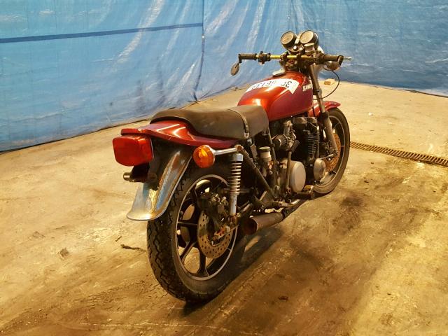 KZ650C012532 - 1978 KAWASAKI KZ650 RED photo 4