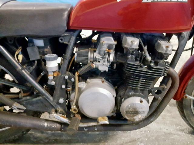 KZ650C012532 - 1978 KAWASAKI KZ650 RED photo 7