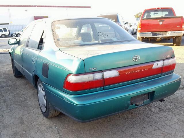 1NXBB02E3VZ537890 - 1997 TOYOTA COROLLA DX GREEN photo 3