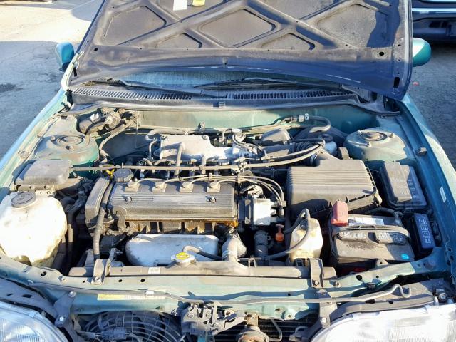 1NXBB02E3VZ537890 - 1997 TOYOTA COROLLA DX GREEN photo 7