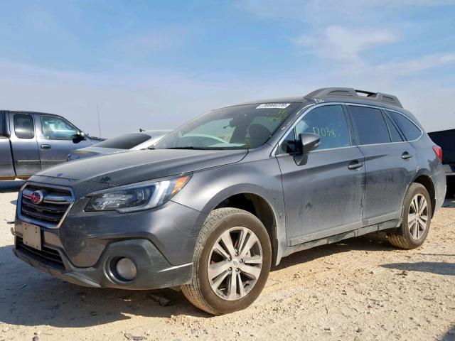 4S4BSENC3J3216777 - 2018 SUBARU OUTBACK 3. GRAY photo 2