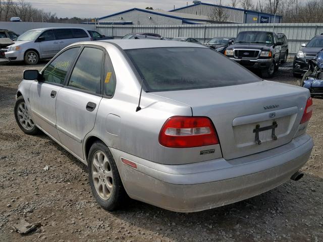 YV1VS27574F075143 - 2004 VOLVO S40 1.9T SILVER photo 3