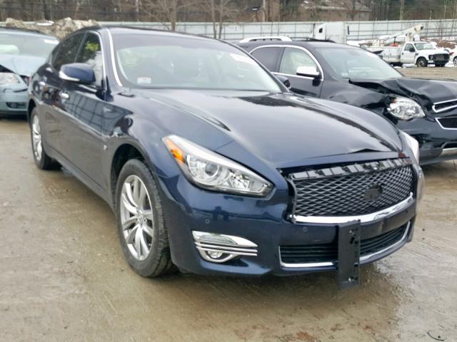 JN1BY1AR8FM562236 - 2015 INFINITI Q70 3.7 BLUE photo 1