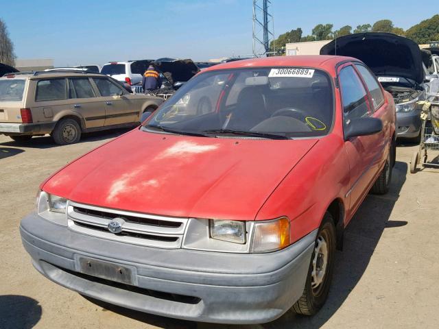 JT2EL46S9R0431603 - 1994 TOYOTA TERCEL STD RED photo 2