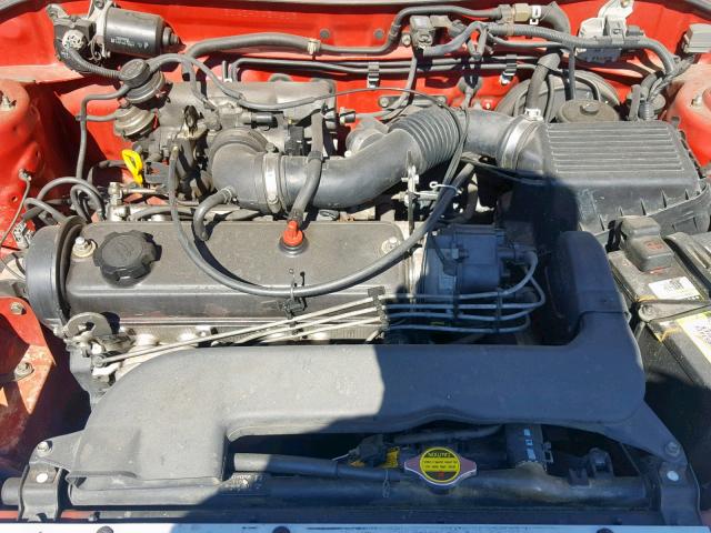 JT2EL46S9R0431603 - 1994 TOYOTA TERCEL STD RED photo 7