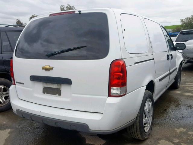 1GBDV13148D209103 - 2008 CHEVROLET UPLANDER I WHITE photo 4