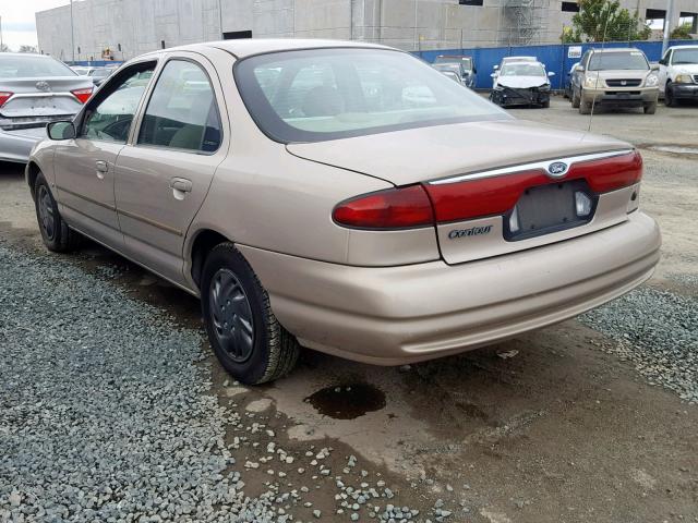 1FAFP653XXK164968 - 1999 FORD CONTOUR LX GOLD photo 3