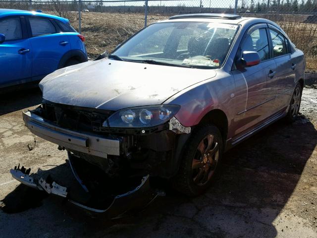 JM1BK123061406508 - 2006 MAZDA 3 S GRAY photo 2