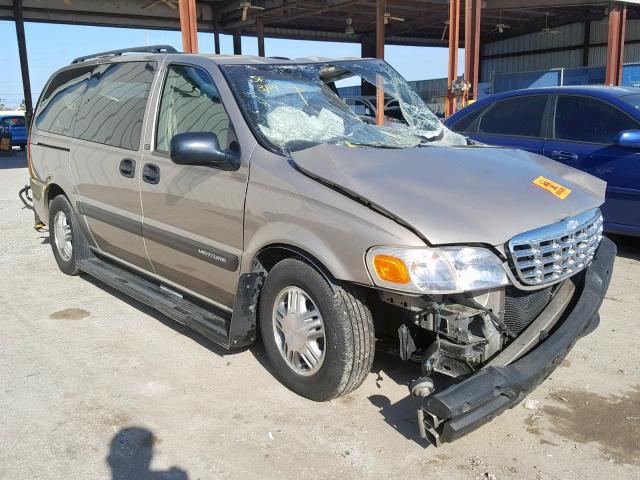 1GNDX03E3XD216892 - 1999 CHEVROLET VENTURE BEIGE photo 1