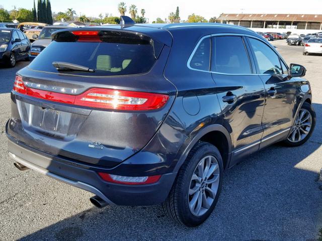 5LMCJ1A97FUJ15847 - 2015 LINCOLN MKC BLUE photo 4