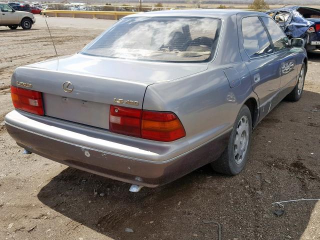 JT8BH22F9T0053412 - 1996 LEXUS LS 400 GOLD photo 4