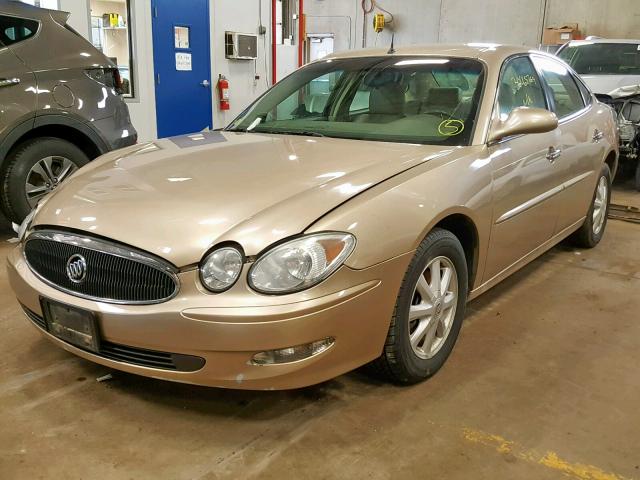 2G4WD532351311339 - 2005 BUICK LACROSSE C CREAM photo 2