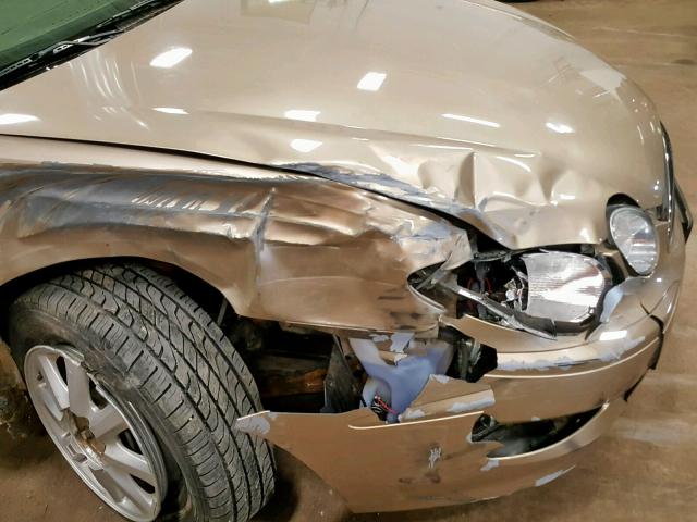 2G4WD532351311339 - 2005 BUICK LACROSSE C CREAM photo 9