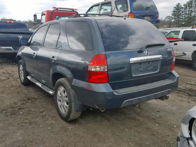 2HNYD18783H531892 - 2003 ACURA MDX TOURIN BLUE photo 3