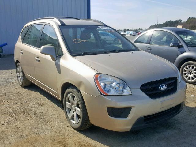 KNAFG526587165868 - 2008 KIA RONDO LX GOLD photo 1