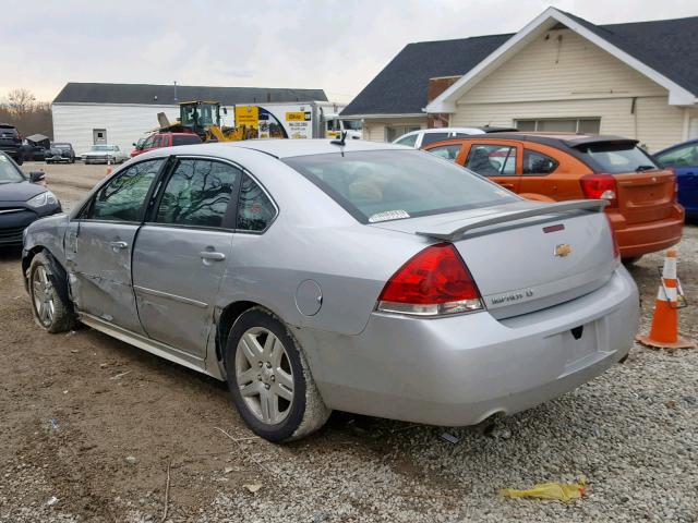 2G1WG5E33C1272694 - 2012 CHEVROLET IMPALA LT SILVER photo 3