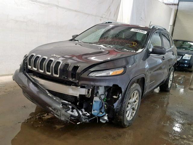 1C4PJMCS2FW522070 - 2015 JEEP CHEROKEE L CHARCOAL photo 2