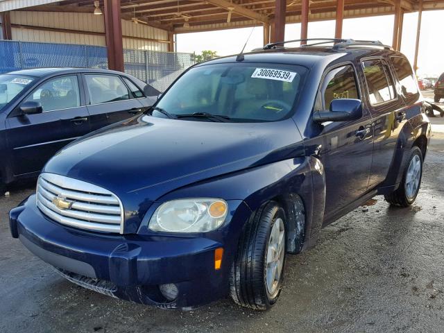 3GNBABDB2AS593648 - 2010 CHEVROLET HHR LT BLUE photo 2