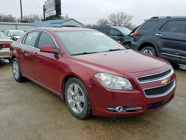 1G1ZD5EB1AF289626 - 2010 CHEVROLET MALIBU 2LT MAROON photo 1