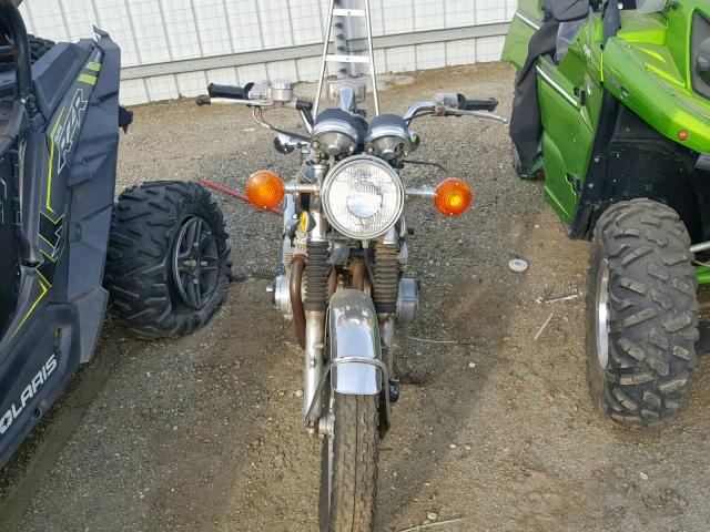 CB5501219413 - 1975 HONDA MOTORCYCLE GREEN photo 9