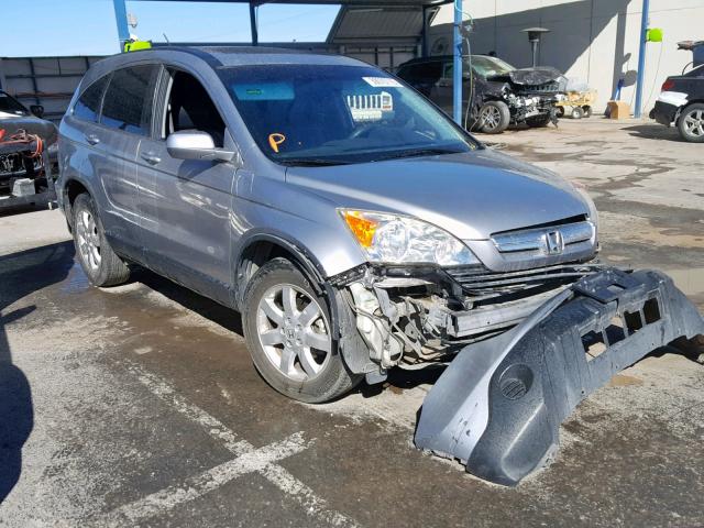 JHLRE48788C064740 - 2008 HONDA CR-V EXL SILVER photo 1