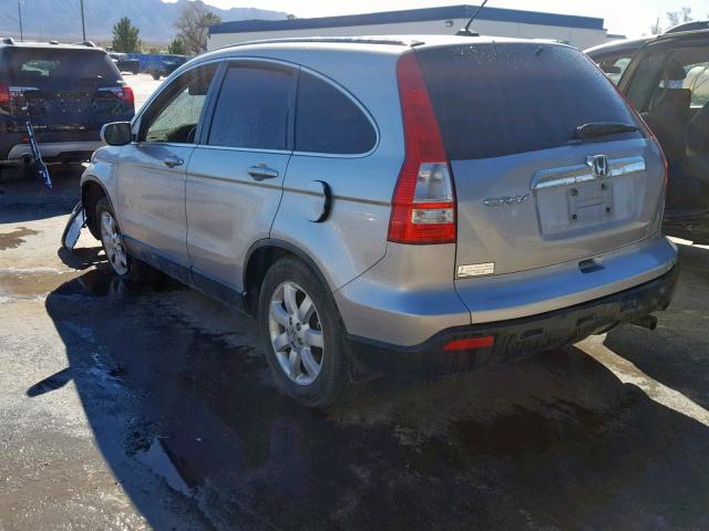 JHLRE48788C064740 - 2008 HONDA CR-V EXL SILVER photo 3