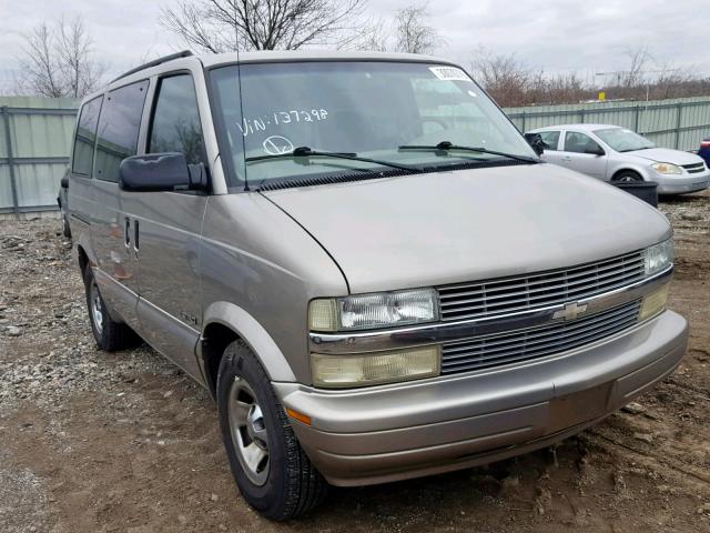 1GNDM19X72B137298 - 2002 CHEVROLET ASTRO TAN photo 1