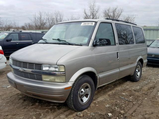 1GNDM19X72B137298 - 2002 CHEVROLET ASTRO TAN photo 2