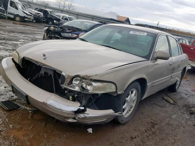 1G4CW54K114294521 - 2001 BUICK PARK AVENU TAN photo 2