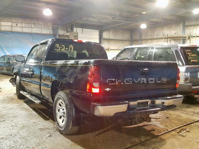 1GCEC19Z87Z198904 - 2007 CHEVROLET SILVERADO BLACK photo 3