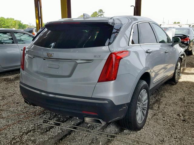 1GYKNBRS2HZ229551 - 2017 CADILLAC XT5 LUXURY SILVER photo 4