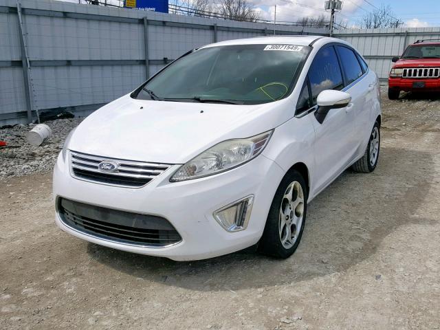 3FADP4CJ4BM124481 - 2011 FORD FIESTA SEL WHITE photo 2