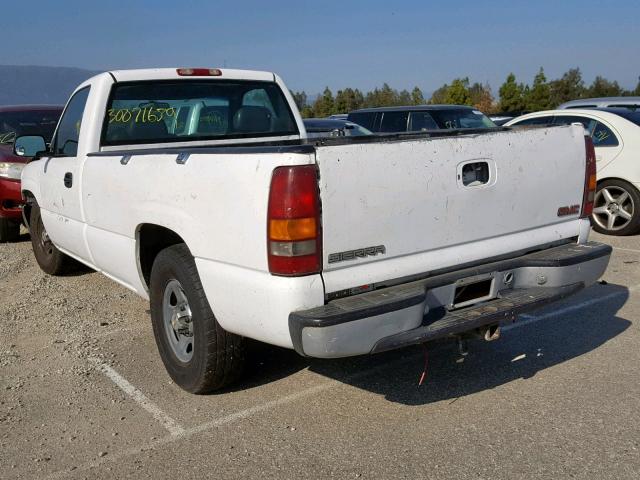 1GTEC14V9XE851557 - 1999 GMC NEW SIERRA WHITE photo 3