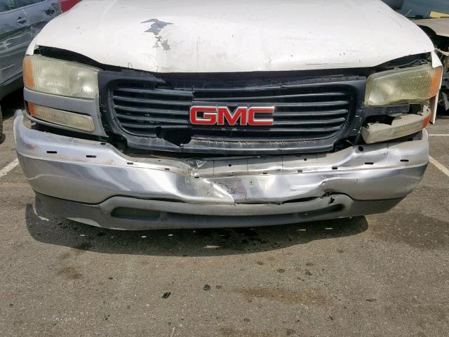 1GTEC14V9XE851557 - 1999 GMC NEW SIERRA WHITE photo 9