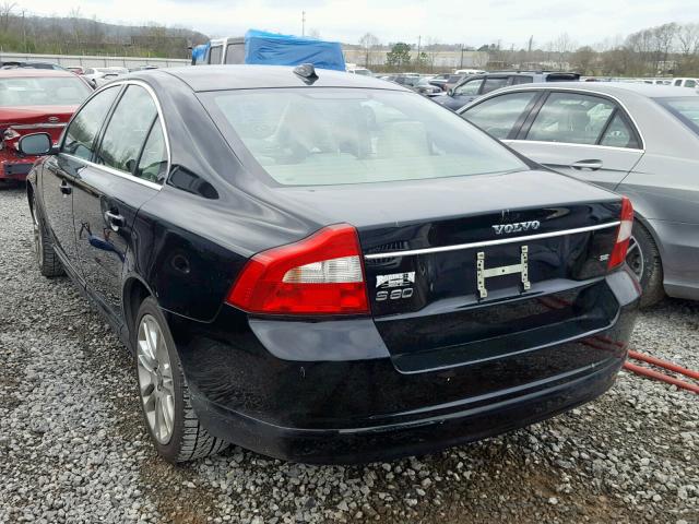 YV1AS982781051813 - 2008 VOLVO S80 3.2 BLACK photo 3