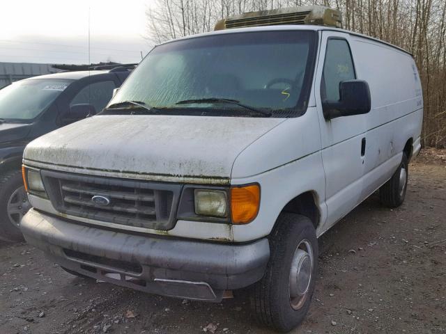 1FTNS24L46HA70921 - 2006 FORD ECONOLINE WHITE photo 2