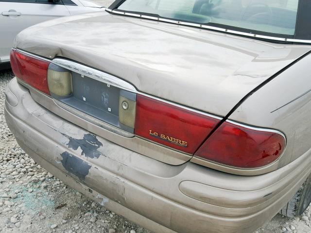 1G4HP52K93U230008 - 2003 BUICK LESABRE CU BROWN photo 9