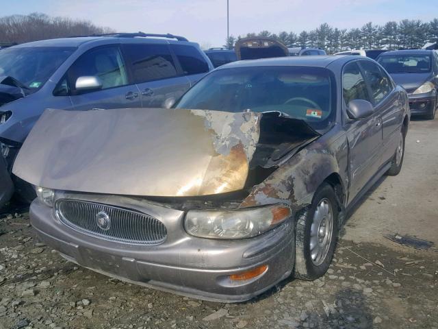 1G4HR54K92U230001 - 2002 BUICK LESABRE LI TAN photo 2