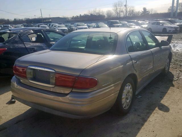 1G4HR54K92U230001 - 2002 BUICK LESABRE LI TAN photo 4